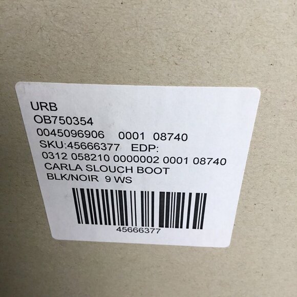 Urban Outfitter Carla Slouch Boots Black sz 9 - Picture 10 of 10